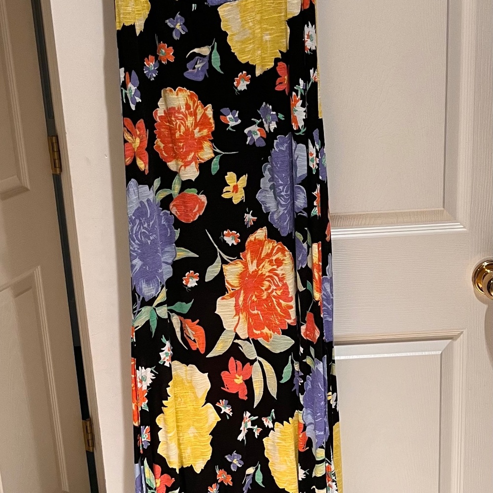 Strapless long dress